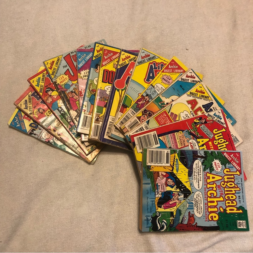 Lot of 14 vintage Archie comics